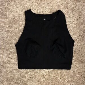 Aerie Seamless High-Neck Sports Bra